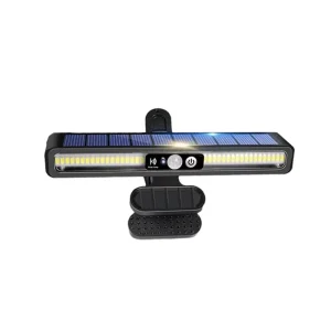 Super Bright Outdoor IP65 Monocrystalline Solar LED Sensor Light Li-ion Battery 5-8m Sensing Distance Dimmable for Gardens