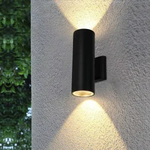 Super Bright Outdoor IP65 Waterproof Up and Down Wall Light 6W 9W 12W 18W Garden Villa Aluminium Outdoor Wall Lamp