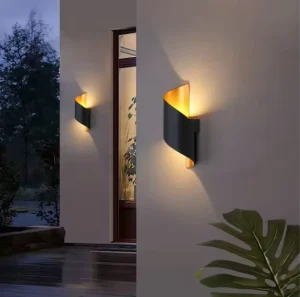 Super Bright Outdoor Wall Lamp Waterproof Balcony Led Aisle Stairs Simple Induction Outdoor Wall Villa Entrance Courtyard IP65