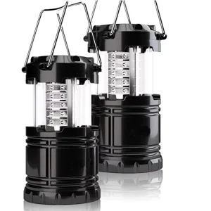 Super Bright Portable Collapsible LED Camping Lantern for Emergencies Storms and Power Outages