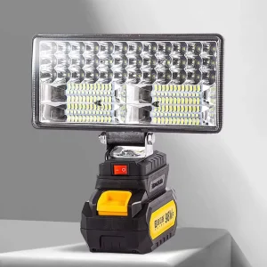 Super Bright Searchlight Multifunctional USB Rechargeable LED Lithium Flood Lamp Work Light Emergency Lights for Camping