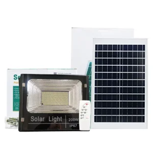 Super Brightness and Long Time Smart 100w Solar Led Flood Light Outdoor 50w 200w