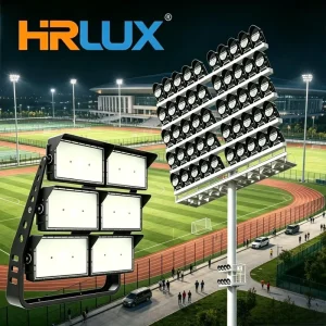 Supplier Custom OEM 1000W IP65 140lm W Anti Glare LED Stadium Flood Light Professional Track and Field Lighting