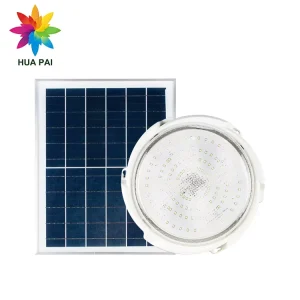 Surface-Mounted LED Solar Emergency Ceiling Light for Outdoor Use