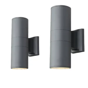 Surface-Mounted Outdoor LED Up-and-Down Wall Lamp
