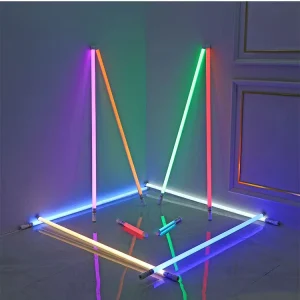 T8 Portable USB Rechargeable 4500mA LED RGB Tube Light for TikTok