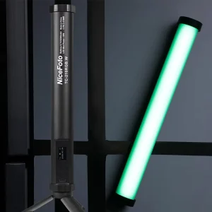 TC-210RGB.W Magnetic 10W RGB LED Video Light Tube Stick for Photography and Video