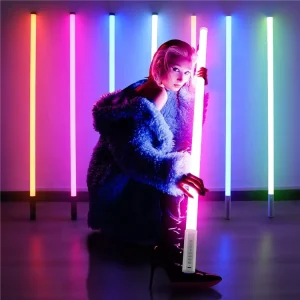 TL-130Plus Potable Wireless Battery Powered LED Neon Tube RGB LED Pixel Light Party Weight DJ Dance Stage Lights