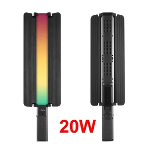 TOLIFO ST 20RGB Portable 20W Photography Studio Fill 3000K 6000K RGB Photo Tube Handheld LED Video Light Stick