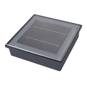 Tempered Glass IP68 Outdoor Waterproof Underground Brick Embedded LED Solar Floor Tile Light