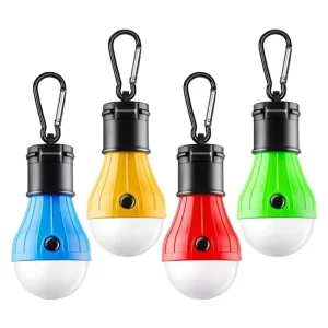 Tent Lamp Portable Lantern for Outdoor Climbing LED Bulb 3xAAA Battery Night Emergency Light