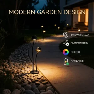 The Latest Outdoor Mushroom Garden Lawn Light 38CM 81CM Villa Garden Landscape Decoration Outdoor Waterproof Garden Light