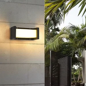 The Radar Sensor Outdoor Garden Street Waterproof Ip65 12w 20w Smart Led Wall Light