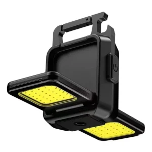 Three Head Portable COB LED Camping Hanging Solar Outdoor Rechargeable Work Light Emergency Solar Camping Light