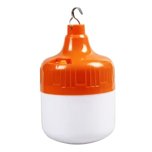 Three Lighting Mode Outdoor Camping Solar Light Bulb Portable Lithium Battery Solar DC Rechargeable Emergency Bulb