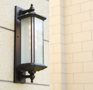 Traditional Aluminum LED Outdoor Wall Sconce, IP65, for Villas