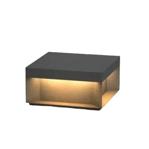 Trending New High Quality Modern Stainless Steel LED Pillar for Garden Outdoor IP54 Waterproof Solar Landscape Lawn Light