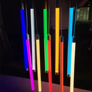 Tube Lights LED RGB Commercial Industrial Office Modern Linear Tube 1.2M 14W OEM SKD for Bars Hotel Club Garden