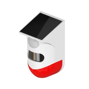 Tuya WiFi Outdoor Solar PIR Motion Sensor 120DB Outdoor Infrared Home Alarm Detector Human Body Movement Detector Sensor