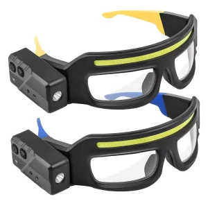 Type-C Rechargeable Induction Headlamp, Compact Portable Waterproof Camping Light, 800mAh