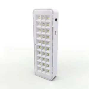 US/UK Plug LED Emergency Light Flashing Magnet Work Light Rechargeable for Home USB 30LED Household Portable Three Speed Dimming