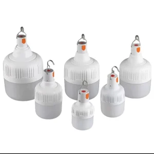 USB Portable Tent Lamp Outdoor Waterproof LED Bulb Rechargeable Emergency Camping Light