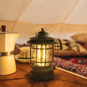 USB Rechargeable LED Lantern for Camping, Hiking, Emergencies, and Power Outages