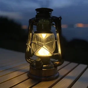 USB Rechargeable Outdoor Metal Retro Camping Light