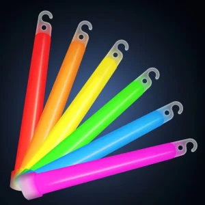 Ultra Bright Glowsticks for Parties and Kids Chem Light Sticks with 12 Hour Duration Ultra Bright 6 Inch Large Glow Sticks