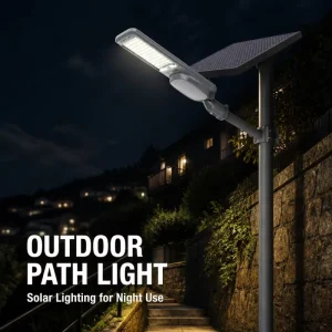 Ultra Bright IP65 LED Solar Street Light High Brightness Long Working Time RoHS & CCC Certified Outdoor Highway Use