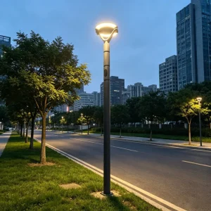 Ultra Bright Waterproof Street Light High Pole LED Courtyard Villa Garden Park Outdoor Landscape Decoration Light