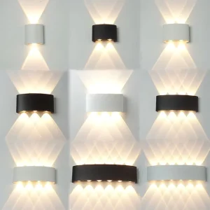 Up and Down Sconce Wall Light 2W/4W/6W/8W IP65 Indoor/Outdoor