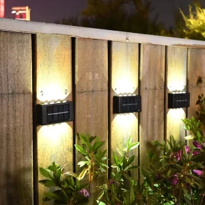 Up and Down Solar Wall Light Outdoor Decoration Garden Courtyard Home Wall Light Waterproof Luminous Outdoor