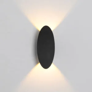 Up and Down Wall Lamp Waterproof IP65 Outdoor Light 6W LED Wall Lamp Black White Aluminum Outdoor LED Wall Lamps