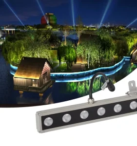 Upward Wall Washer Garden Profile Pixel LED Strip Light Waterproof Outdoor Building Light