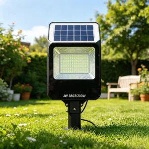 Urban Main Road 300W High Power Solar Street Light Professional Optical Lens