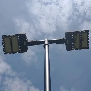 Used NOM ETL CE RoHS IP66 Outdoor Double Arm LED Street Light 100W-300W