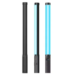 VL119 RGB Tube LED Stick Light Lamp for iPhone 15 Studio Game Room Video Movie Vlog TikTok Camera Flash Lights