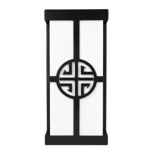Villa Door Retro Classic Style Villa Fence Interior Decoration Lighting Fixture 24W White PP Material Garden Wall Lamps Outdoor