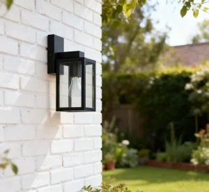 Villa Garden Patio Outdoor Wall Sconce Wet Location ETL Listed with Photocell Sensor E26 E27 Exterior Light Fixture
