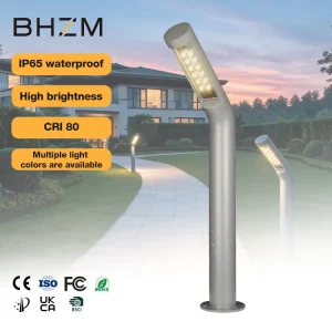 Villa Yard Park Outdoor Lawn Light Warm White IP65 Waterproof 304 Stainless Steel Body 10W LED Lawn Lamps