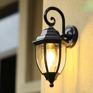 Vintage Classic Antique Lantern Customized AC 85 265V Aluminum Waterproof Outdoor LED Street Lamp IP65 Wall Lamps 2 Year