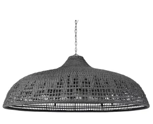 Vintage Coastal Style Woven Rope Pendant Ceiling Lamp for Outdoor Home or Restaurant