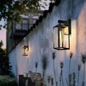 Vintage Industrial LED Outdoor Wall Lamp, Waterproof Acrylic, American Country Style