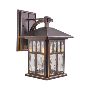 Vintage Industrial Waterproof Outdoor Wall Lamp for Porch and Garden