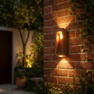 Vintage Modern Indoor/Outdoor LED Up-and-Down Wall Lamp, 100-110 lm/W, for Hotel