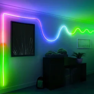 WITOP 5M 10M RGB Full Color Changeable Tube Light DIY Lighting Kits LED Neon Flex Color Waterproof Neon LED Strip