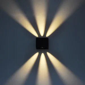 Wall Lamp LED Outdoor Up and Down 3 Beam Angle Outdoor Lighting