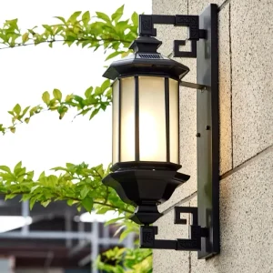 Wall Lamp Outdoor Waterproof IP65 Corridor Light Solar Electric Work Wall Lamp Outdoor
