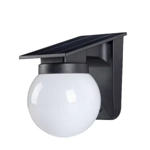 Wall Lamp Solar Cross Border Outdoor Lighting Spherical Garden Courtyard Exterior Induction Waterproof Corridor Lamp